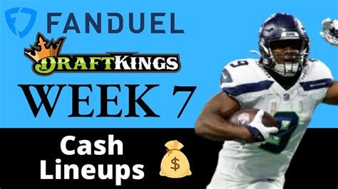 DraftKings NFL Week 7 & FanDuel Week 7 Lineups: NFL DFS.